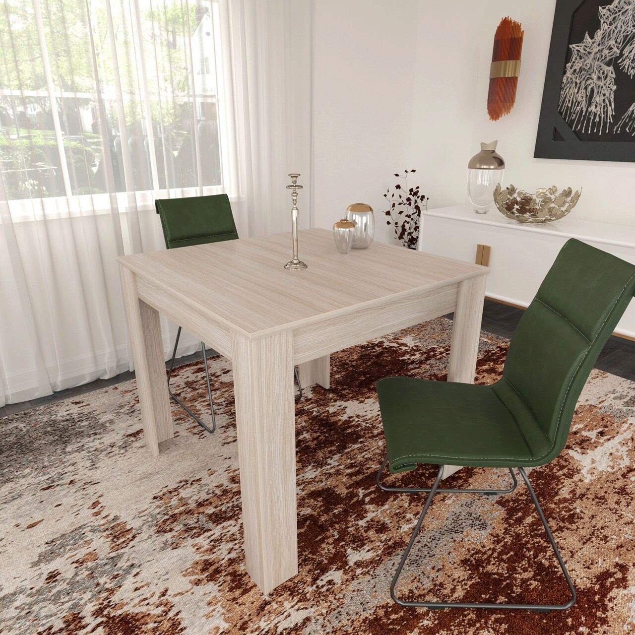 Masa, Hanah Home, Single 90, 90x78x80 cm, Stejar - imagine 7